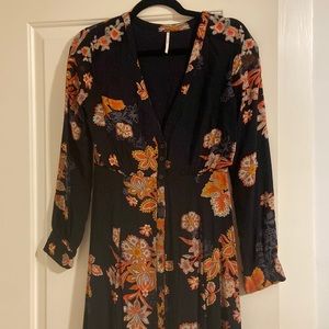 Free people long sleeve dress